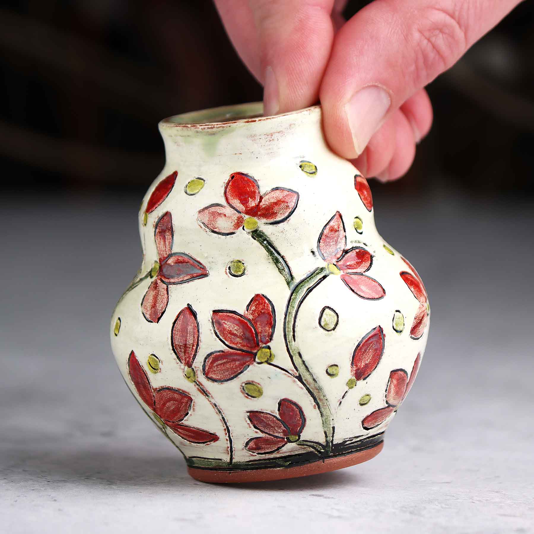 Brushwork Mini Vase