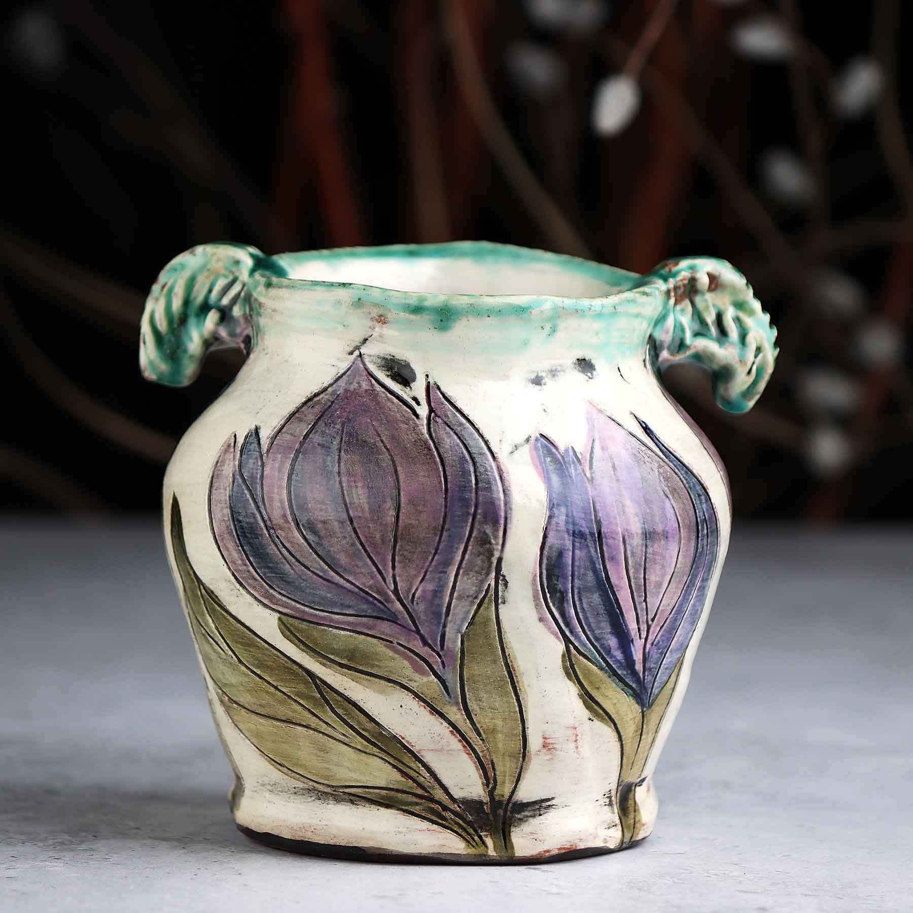 Brushwork Vase