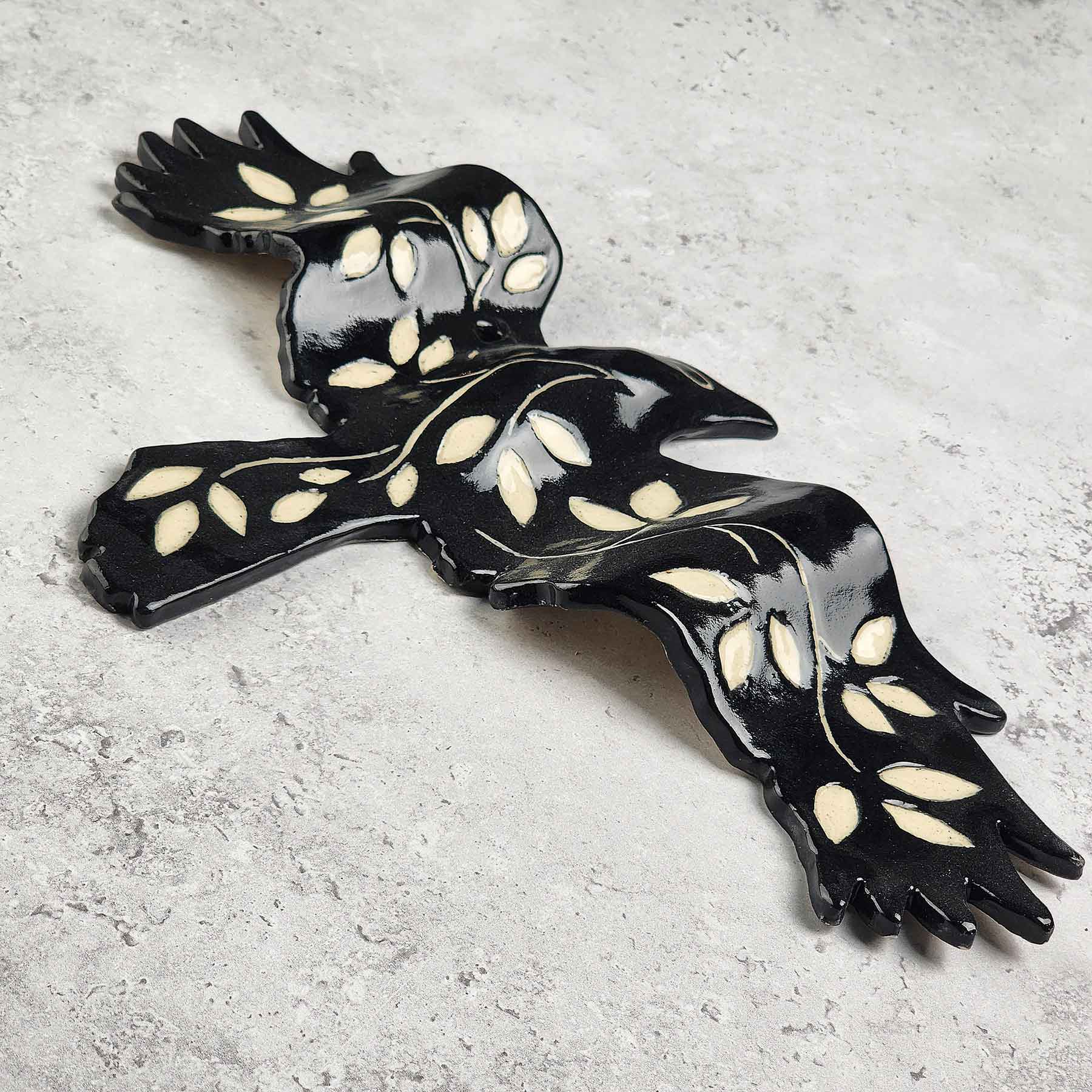 Vivie / Modern Raven 美品 Vintage Raven - Animal Still Life Wall Art Prints – 8″x10″ Artwork