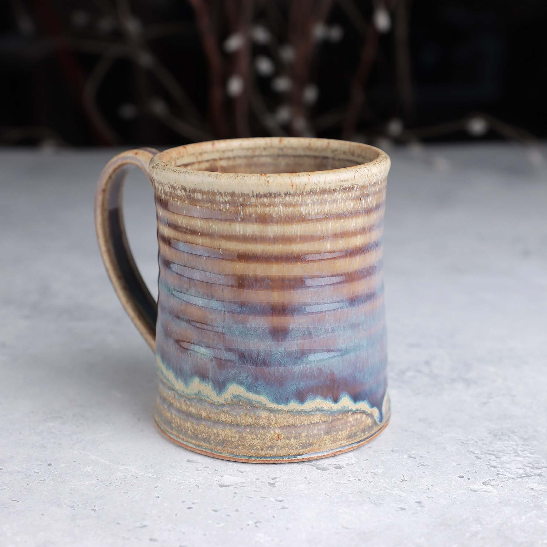 Short Mug in Ochre