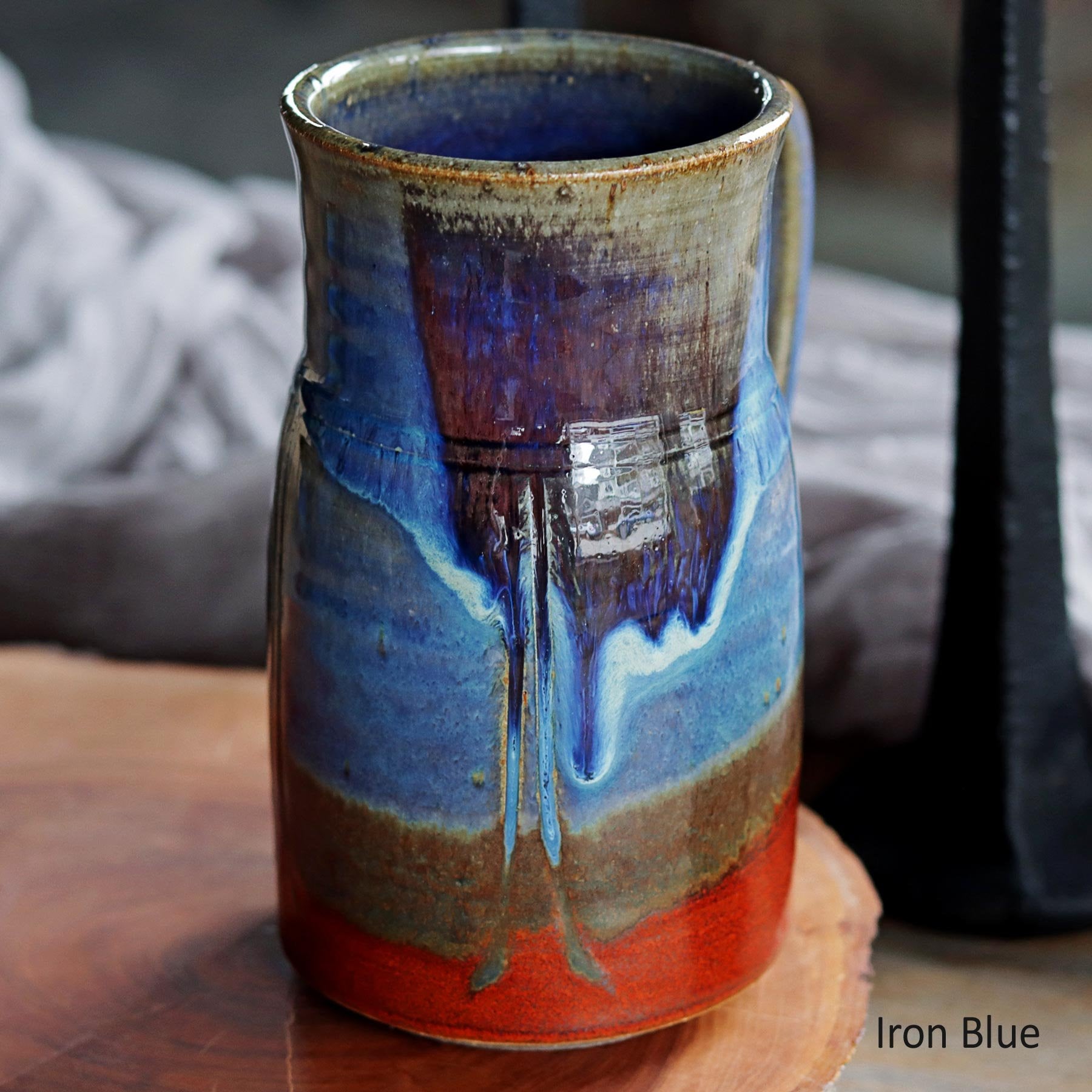 Quartered Mug Iron Blue