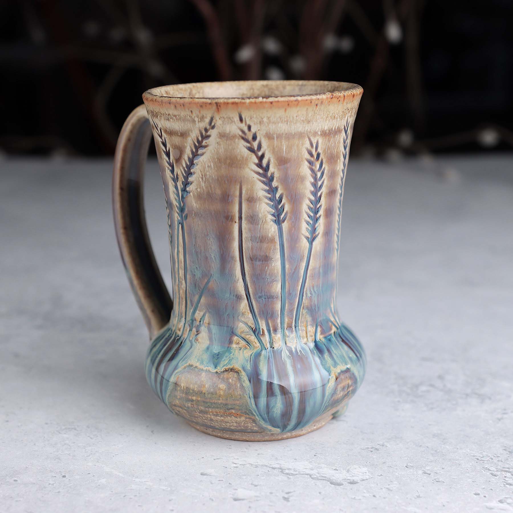 Bell Bottom Mug in Ochre
