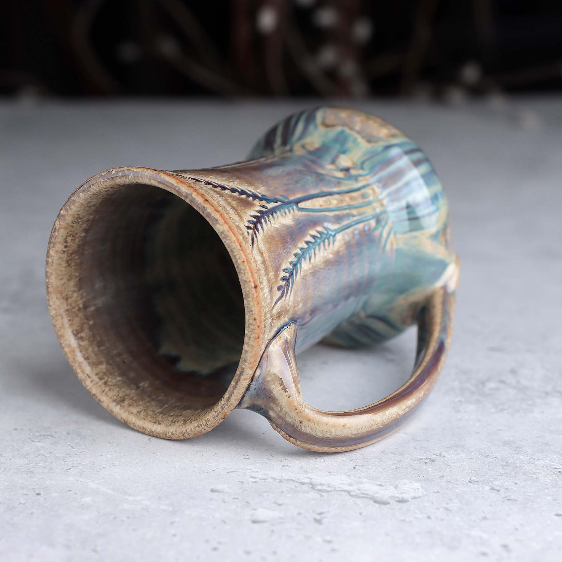 Bell Bottom Mug in Ochre