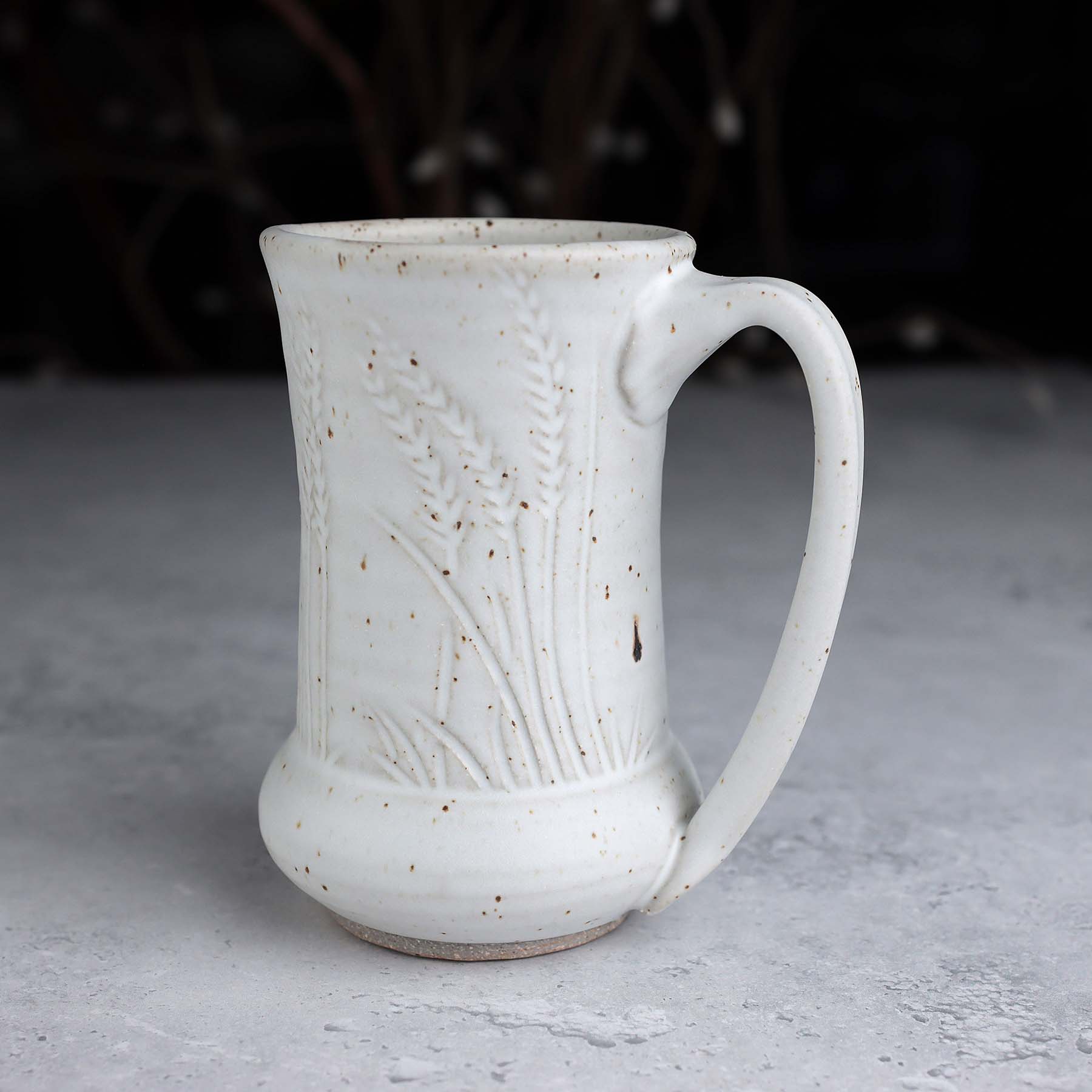 Bell-Bottom Mug in Satin White