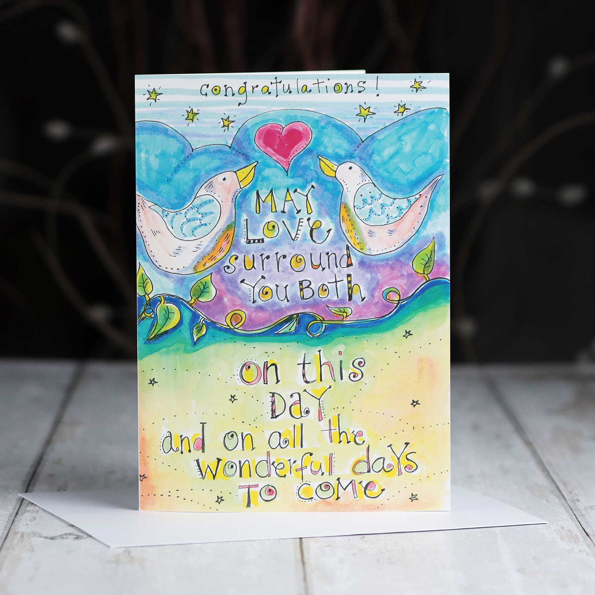 'May Love Surround' Card