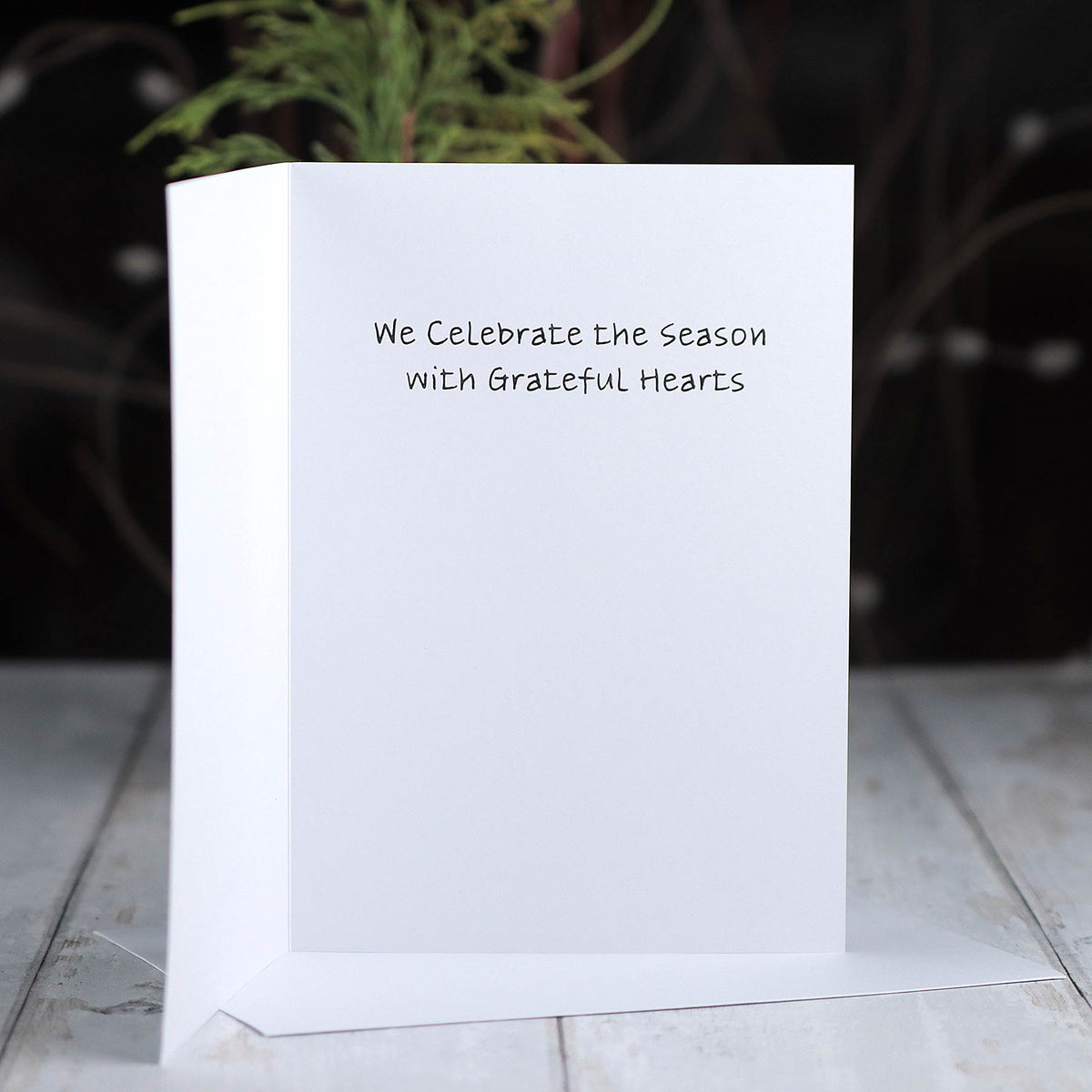 'Believing in Miracles Was Easy!' Christmas Card