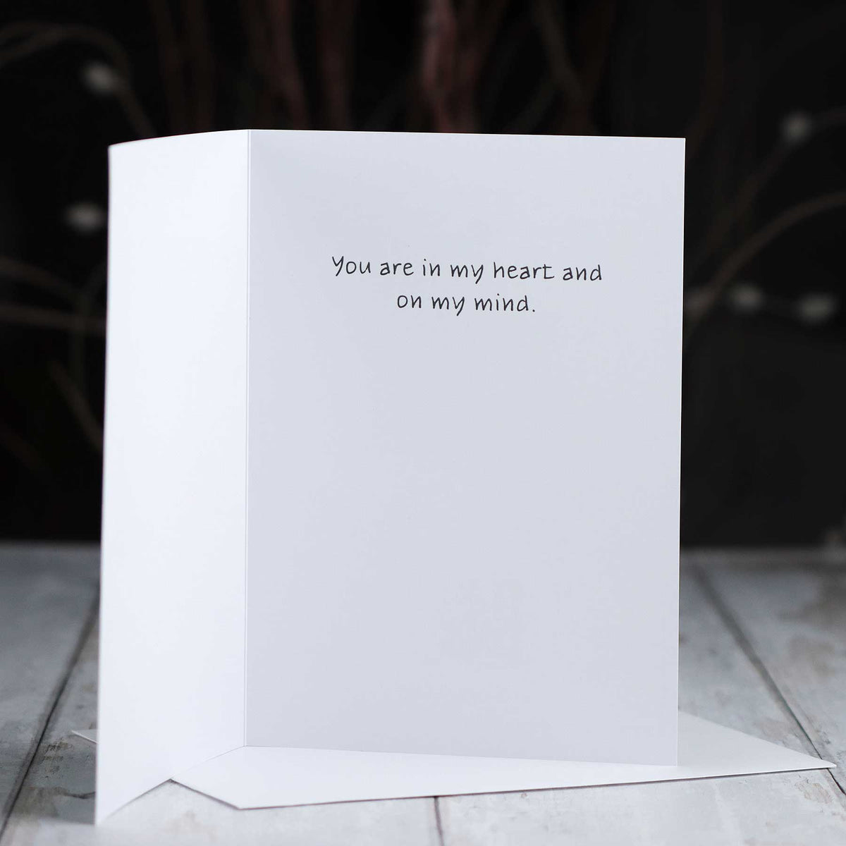 'Healing Thoughts' Card