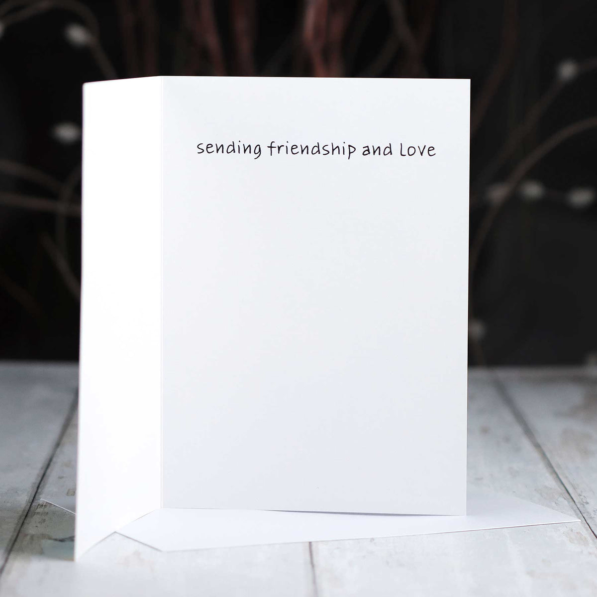 'Thinking Of You Heart' Card