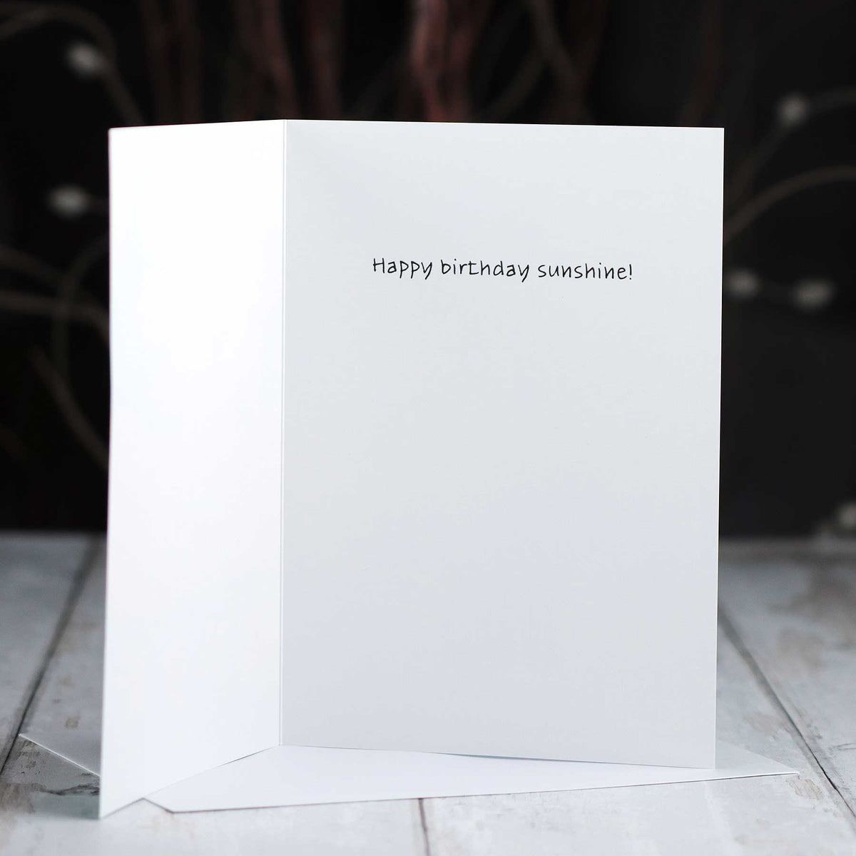 'Sun Face Daffodils' Card
