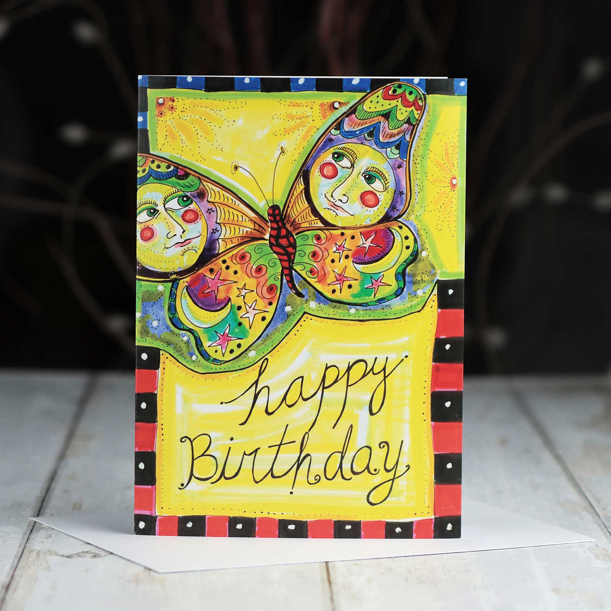 'Happy Birthday Butterfly' Card