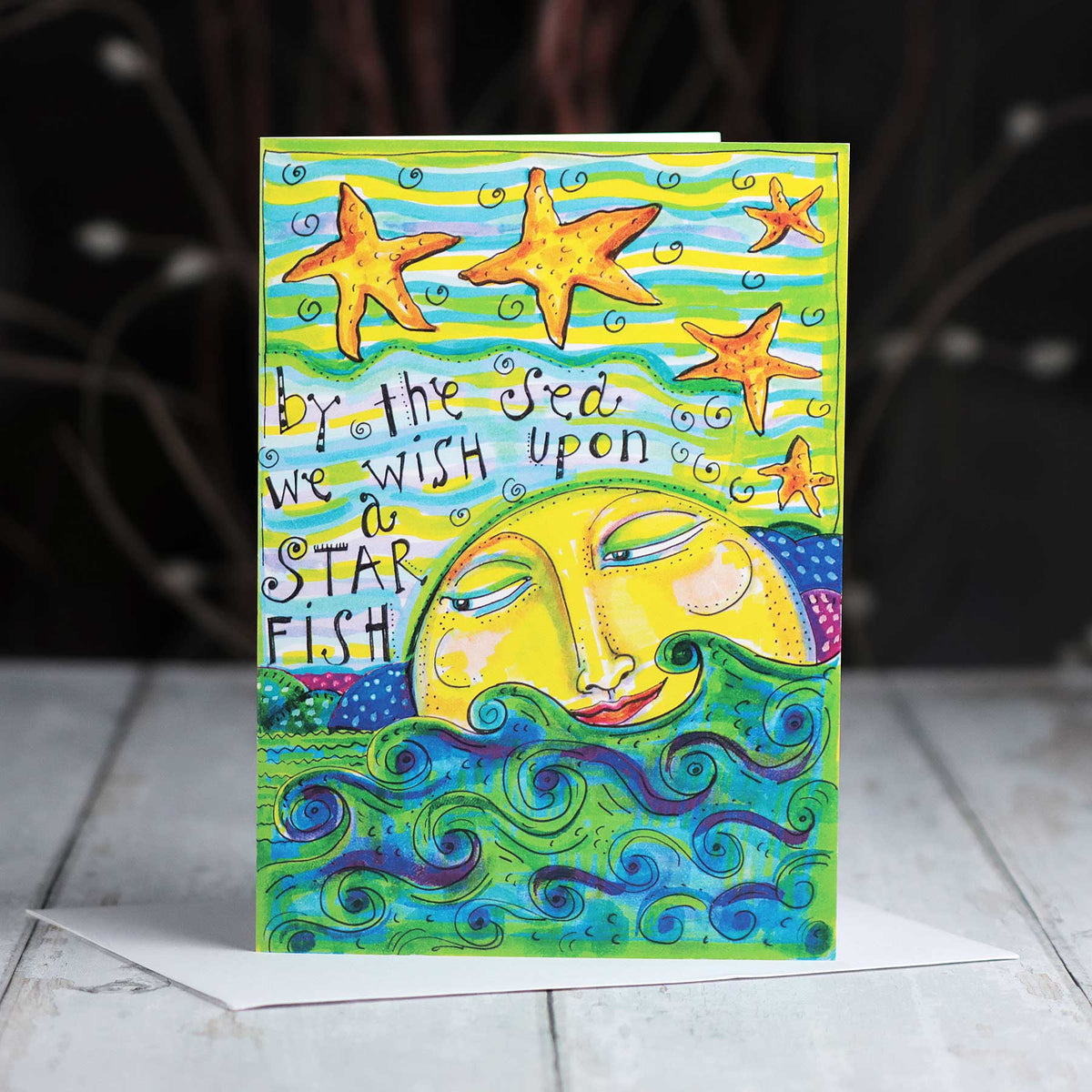 'Star Fish Birthday' Card