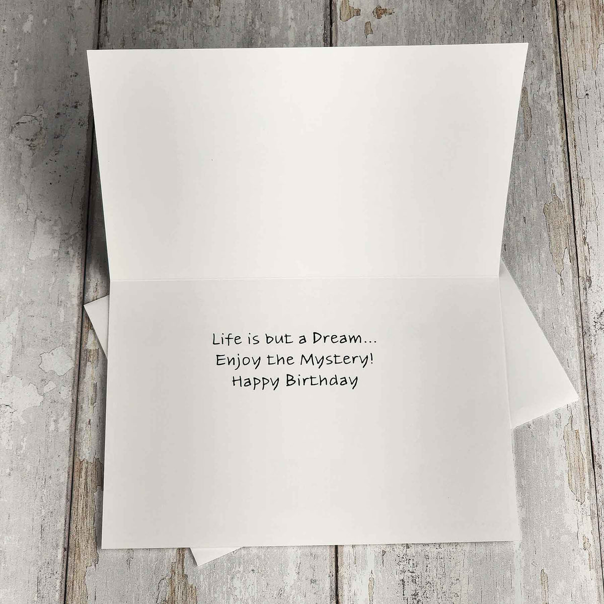 'Life Is But A Dream' Card
