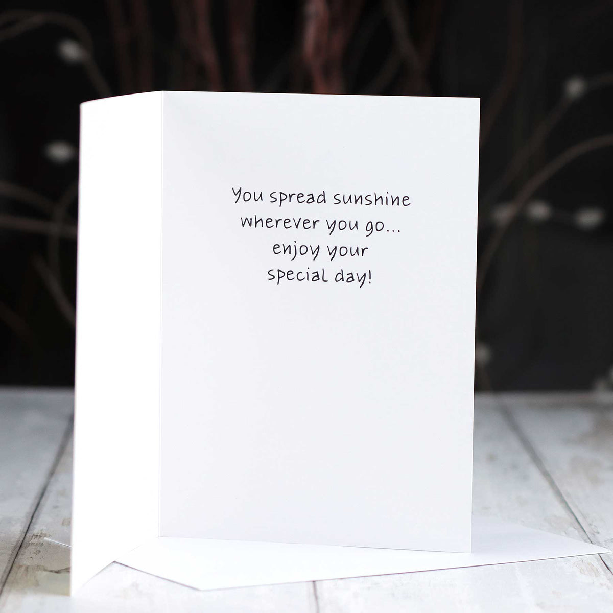 'Love You To the Moon' Card