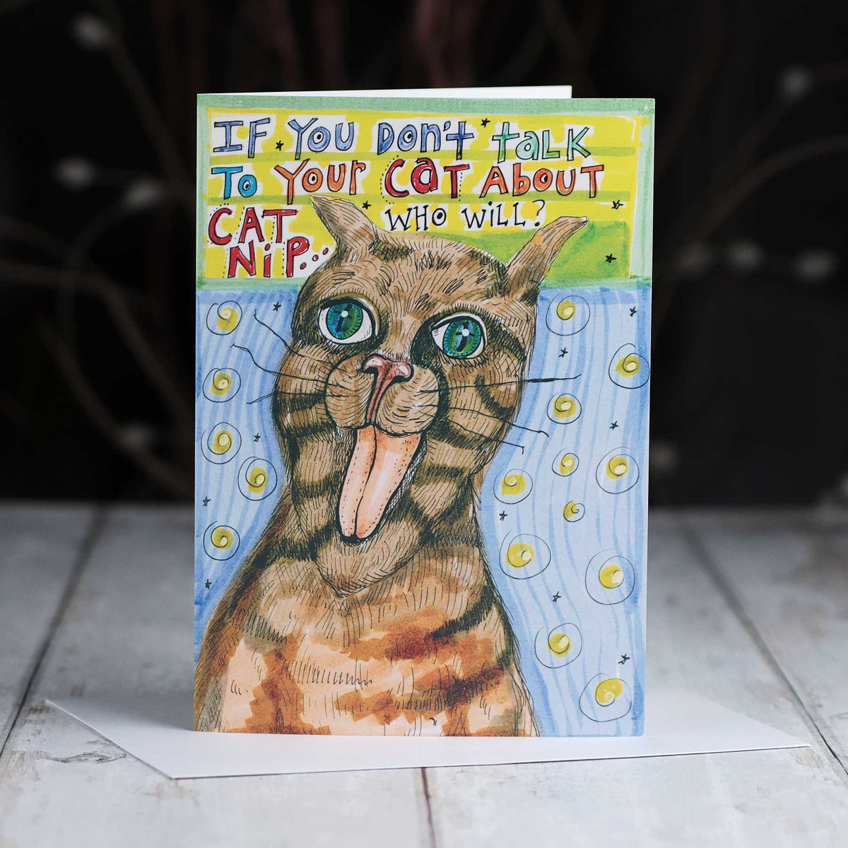 'Talk About Catnip' Card