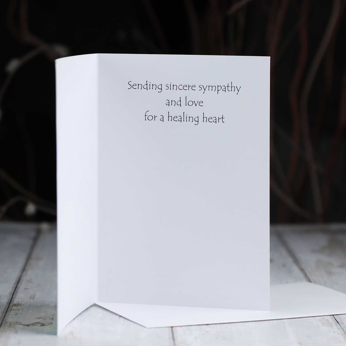 'It Begins in Mystery' Card