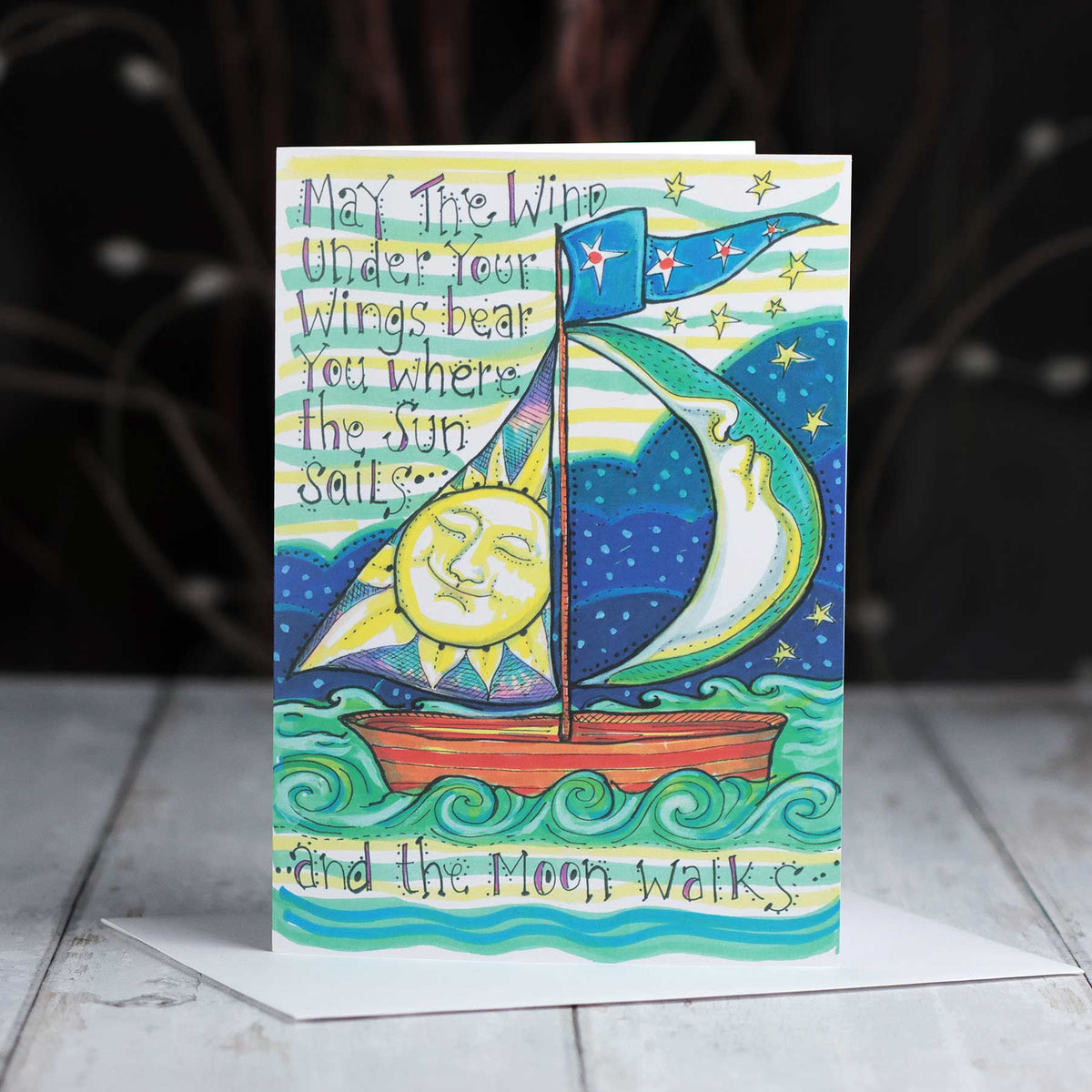 'Wind Under Your Wings' Card