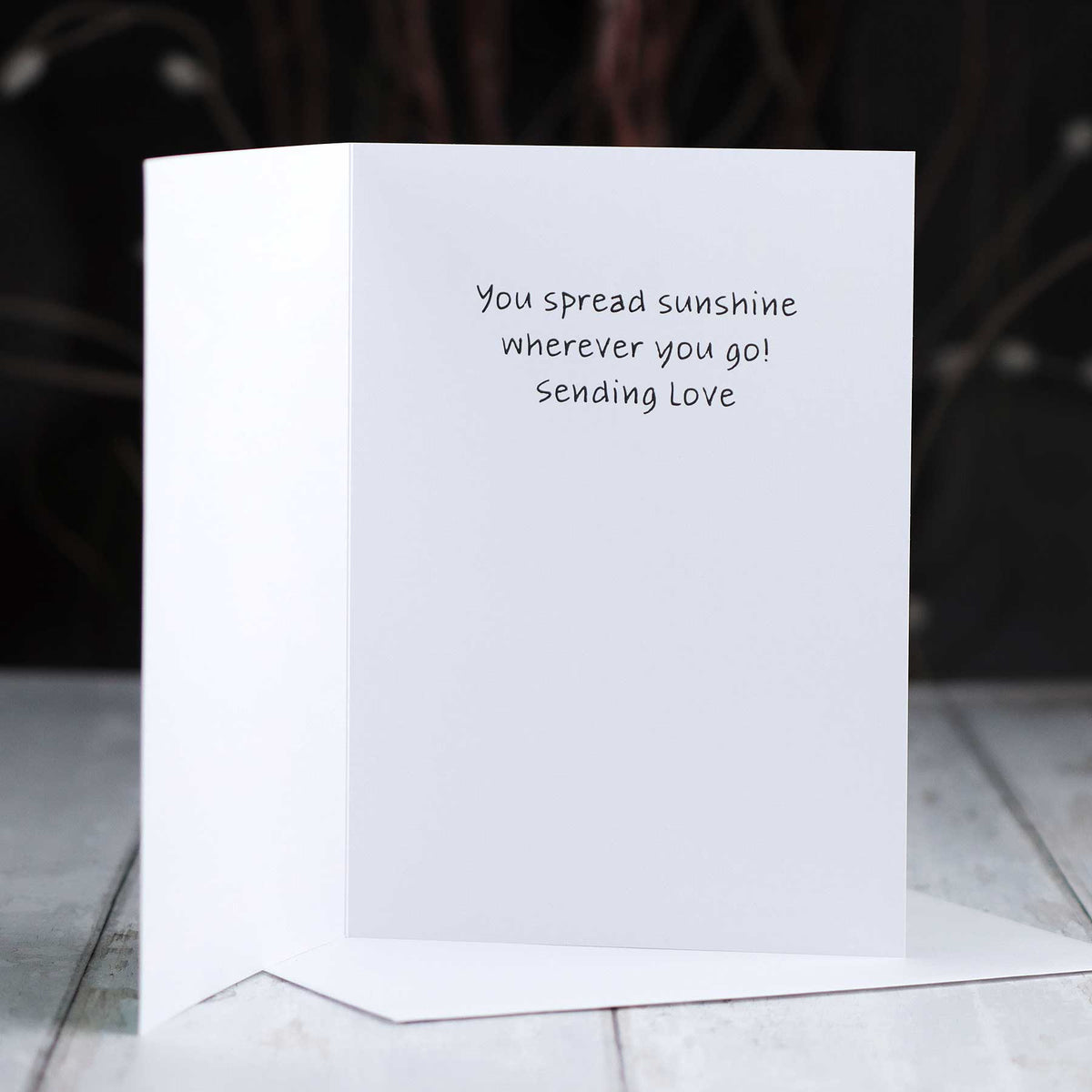 'Wind Under Your Wings' Card