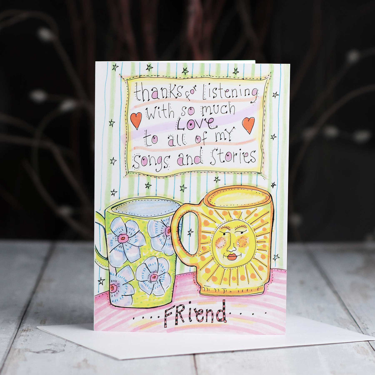'Songs & Stories' Card