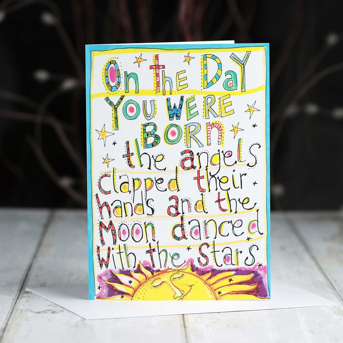 'On The Day You Were Born' Card