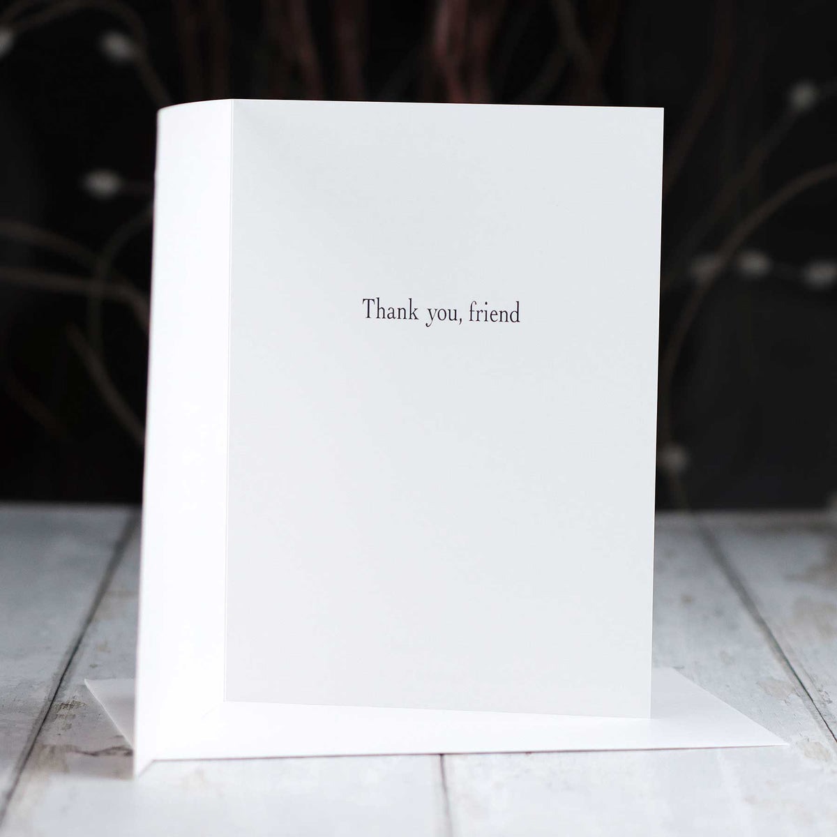 'Your Friendship Is A Special Gift' Card