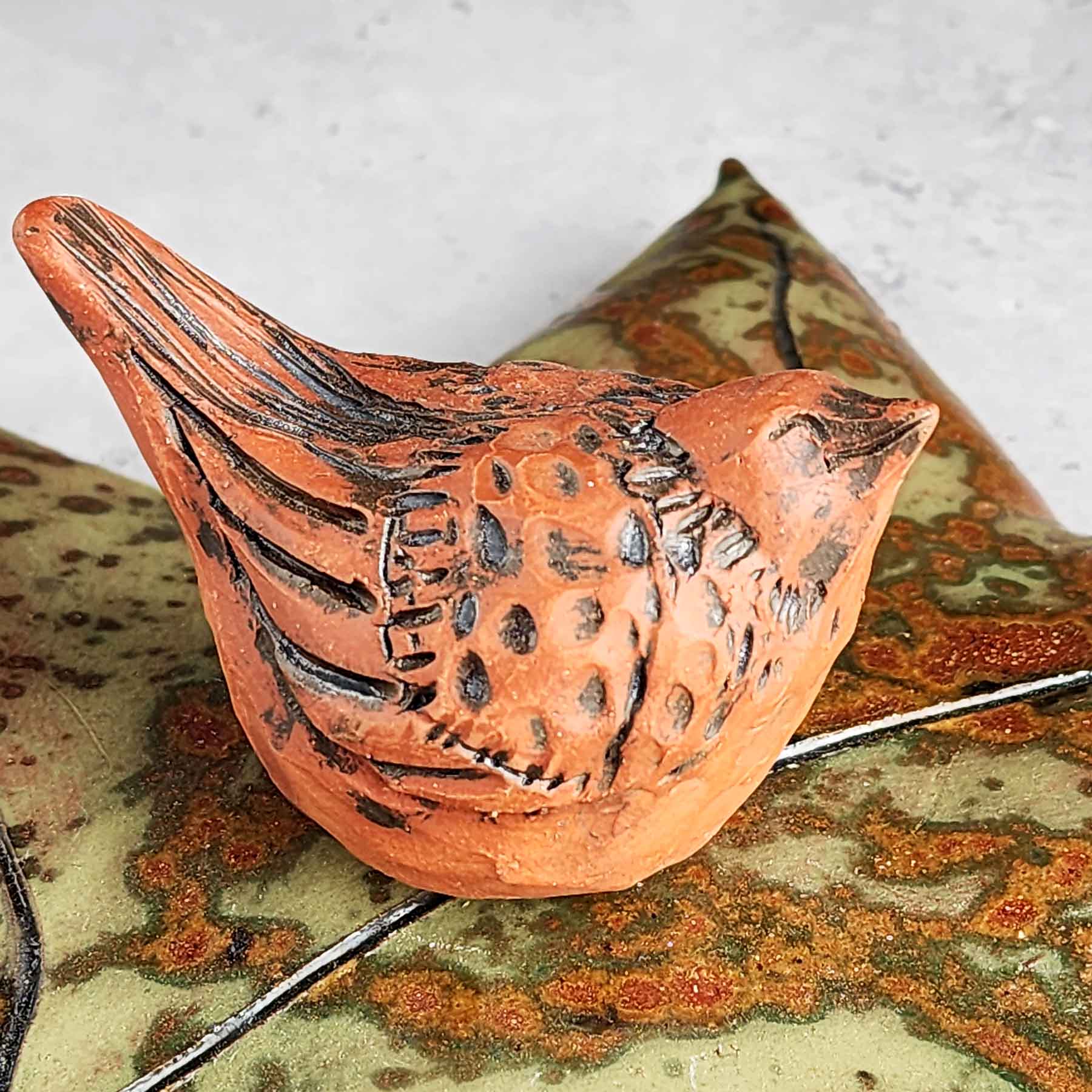 Poplar Leaf W Bird