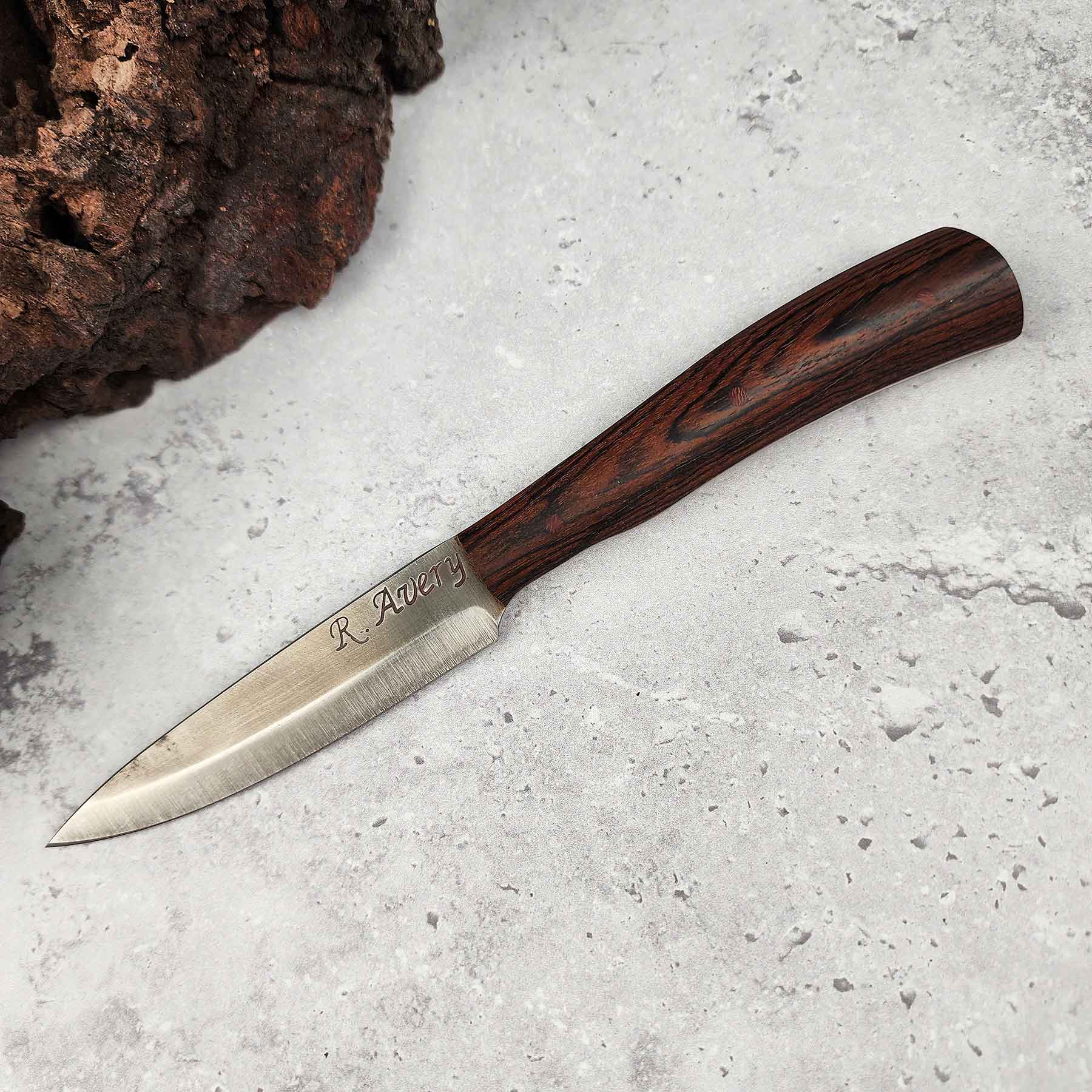 Exotic Wood Paring Knife