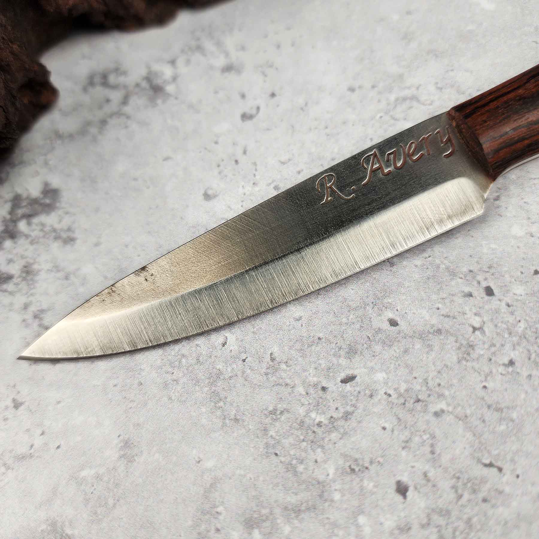 Exotic Wood Paring Knife