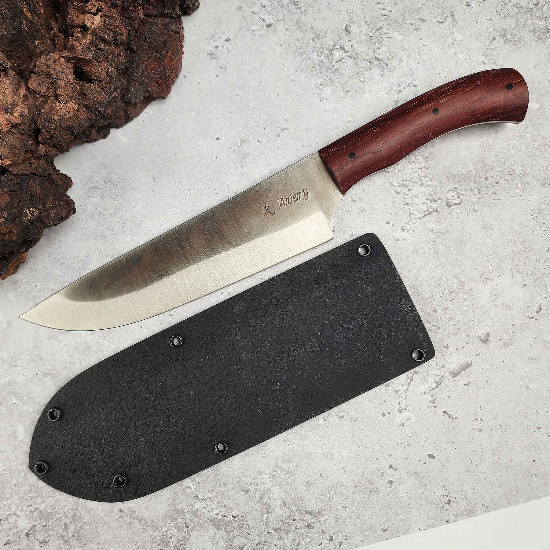 6.5" Chef's Knife, Paduak Wood