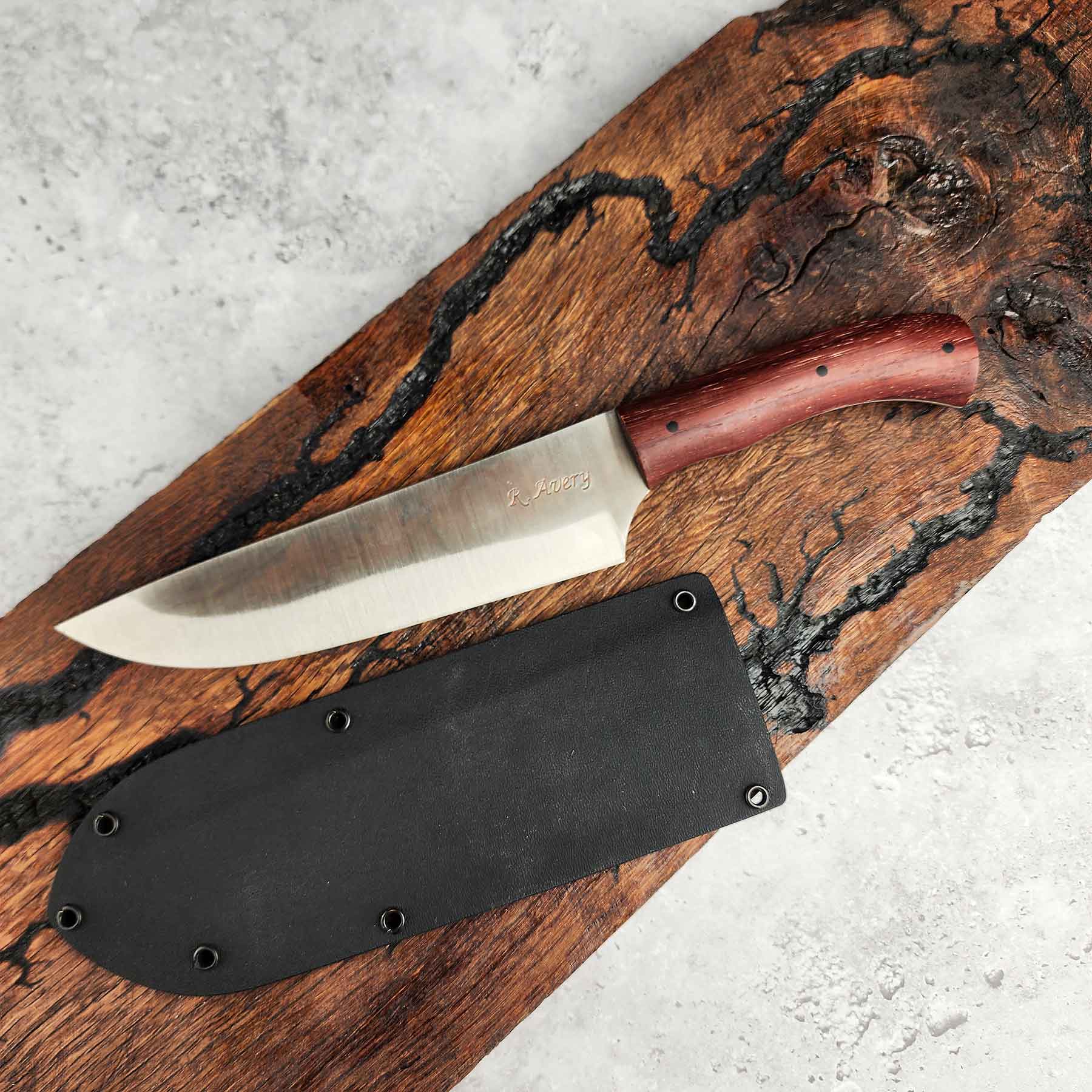 6.5" Chef's Knife, Paduak Wood