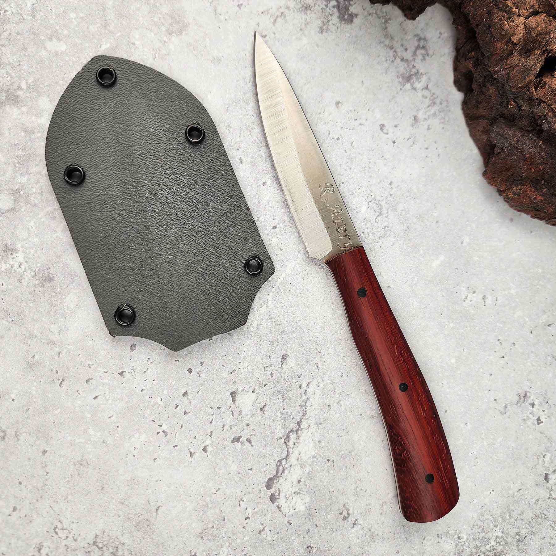 Paring Knife, Paduak Wood