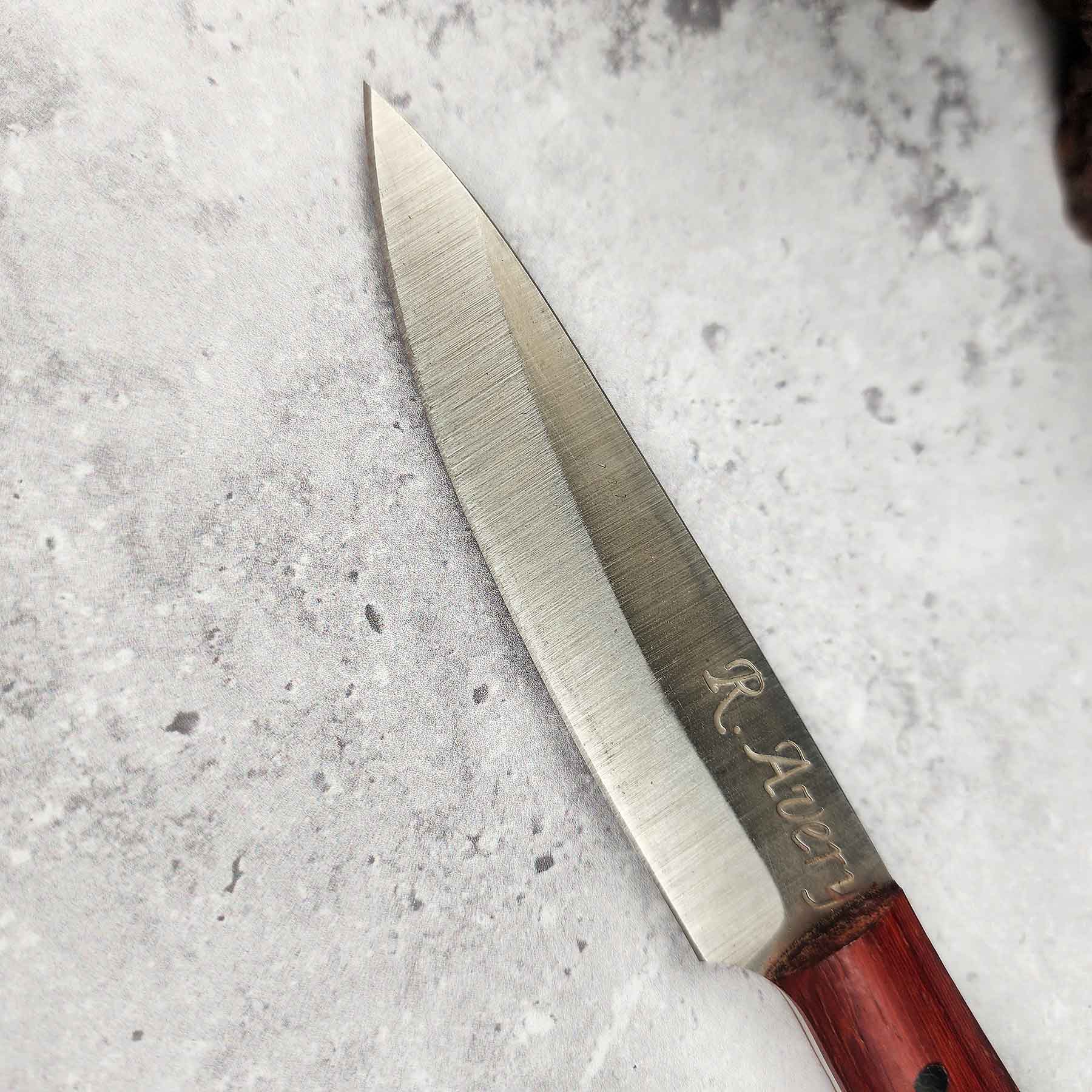 Paring Knife, Paduak Wood