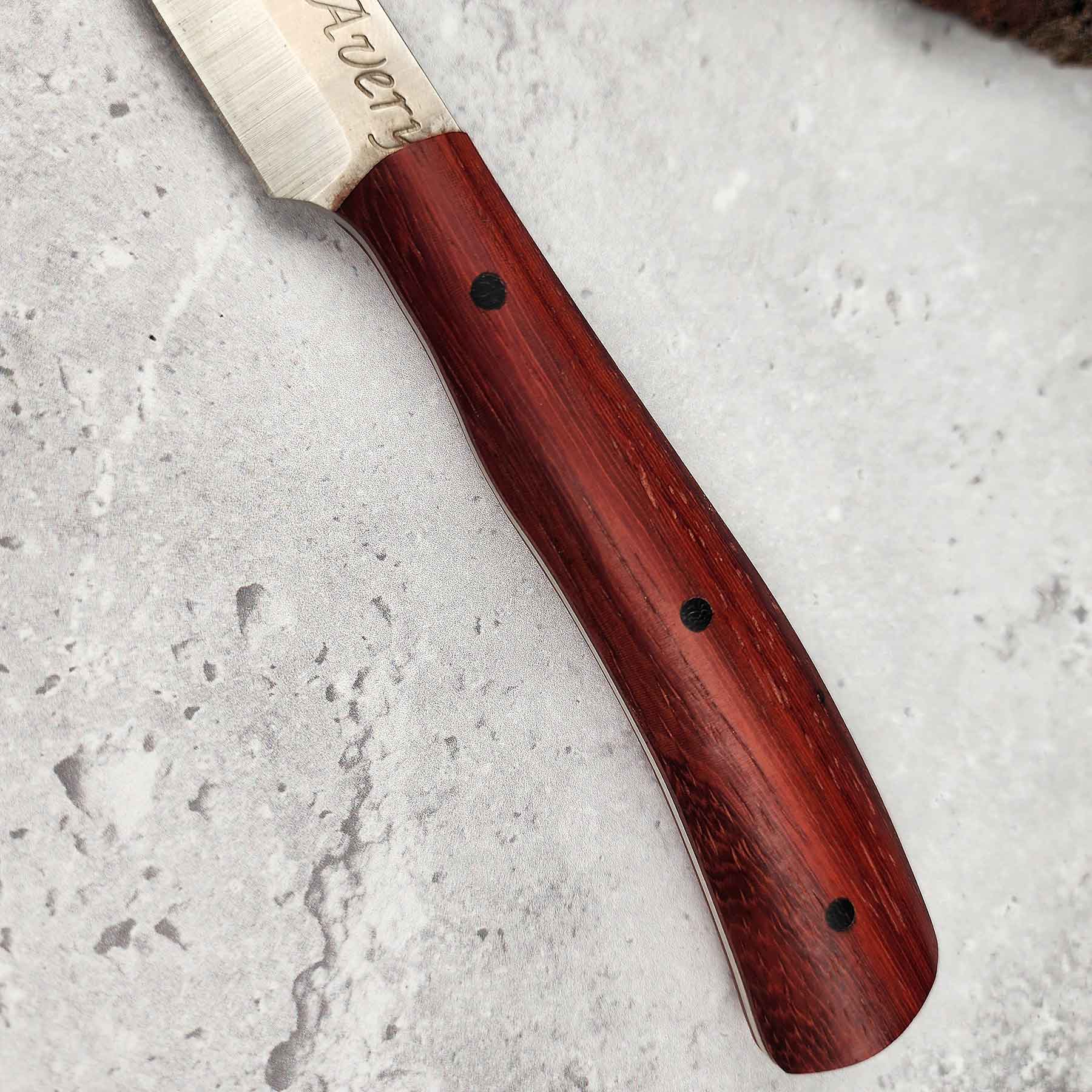 Paring Knife, Paduak Wood