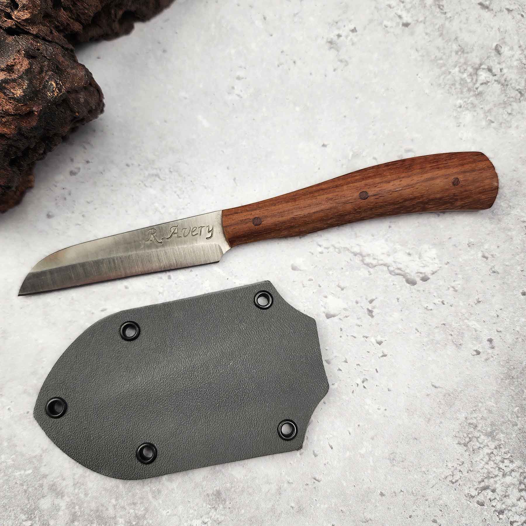 Sheepsfoot Paring Knife, Hormingo Wood