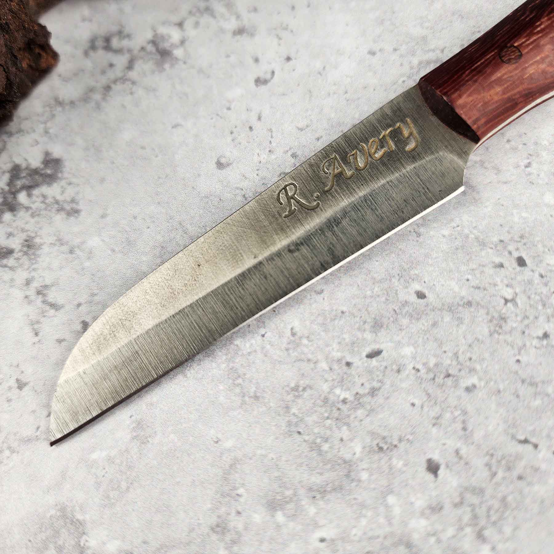 Sheepsfoot Paring Knife, Paduak Wood