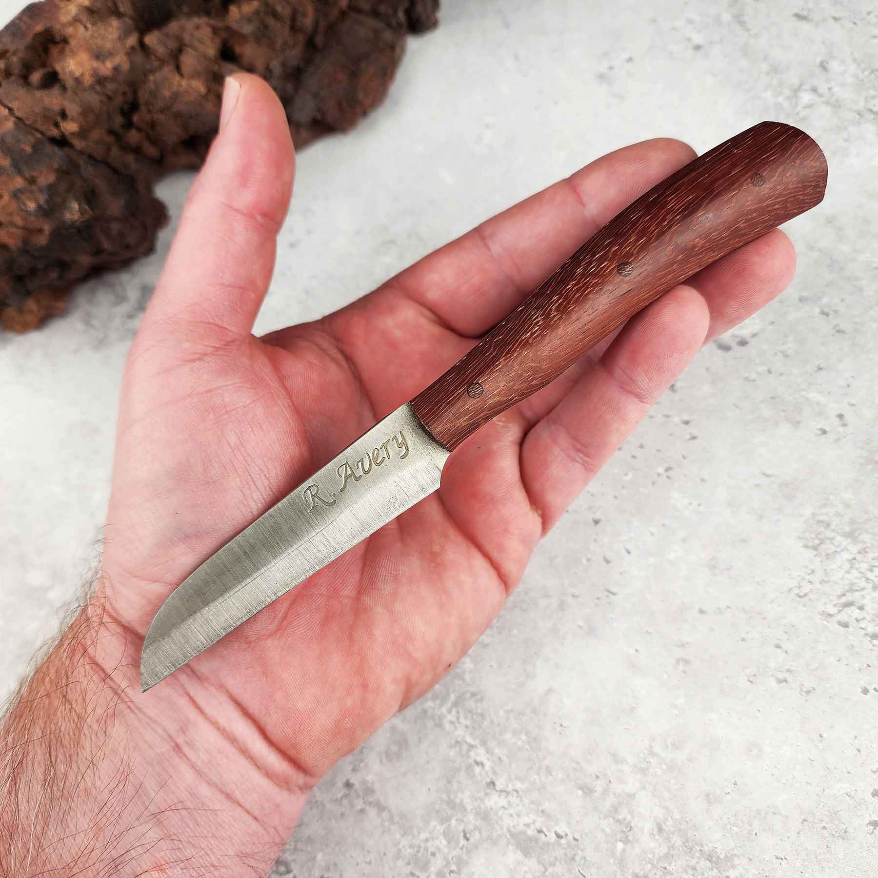 Sheepsfoot Paring Knife, Paduak Wood