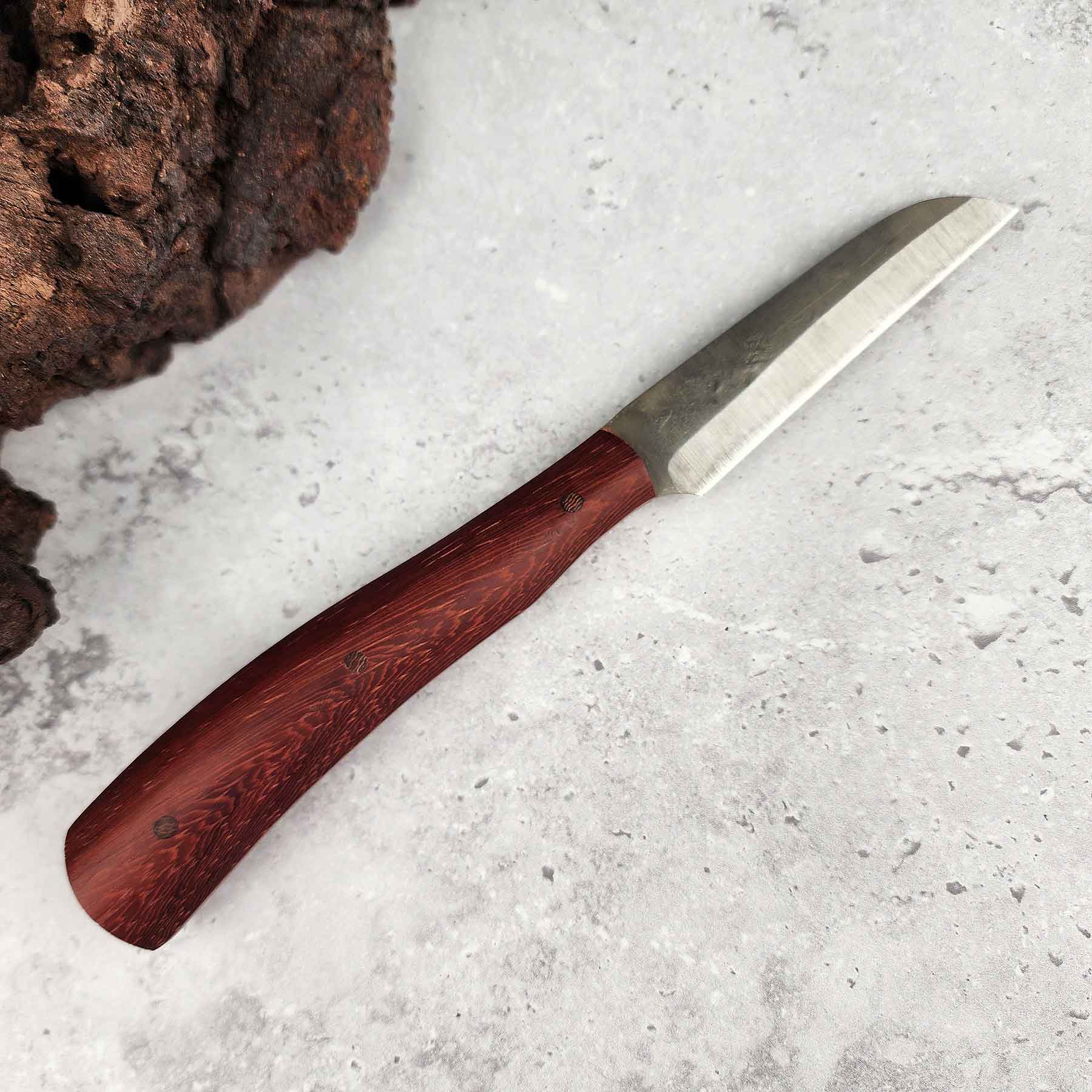 Sheepsfoot Paring Knife, Paduak Wood