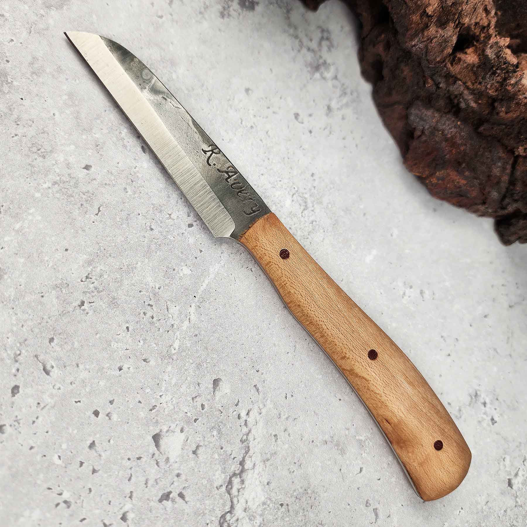 Sheepsfoot Paring Knife, Dogwood Wood