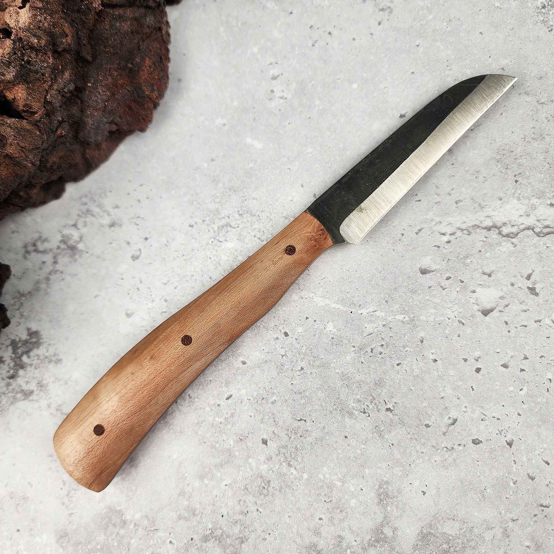 Sheepsfoot Paring Knife, Dogwood Wood