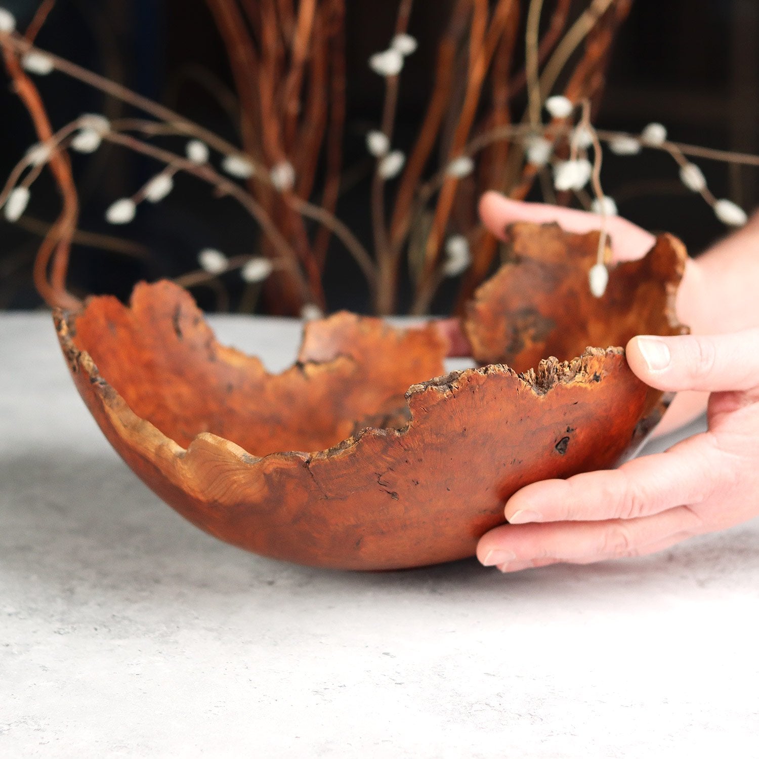 Live Edge Cherry Bowl